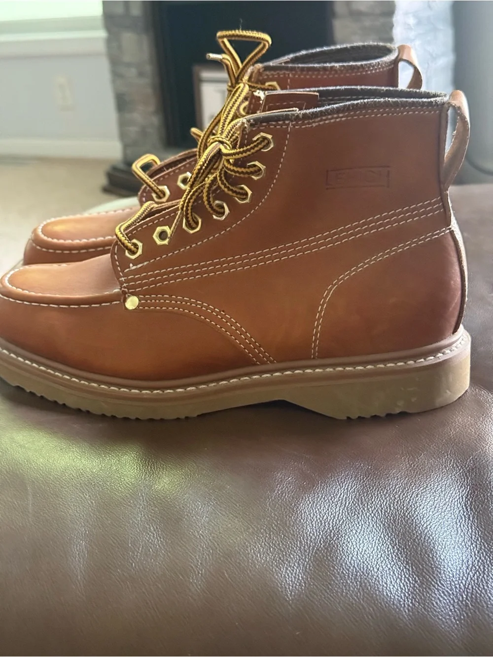 Vintage men’s Lehigh steel toe work boots size 7.5EEE